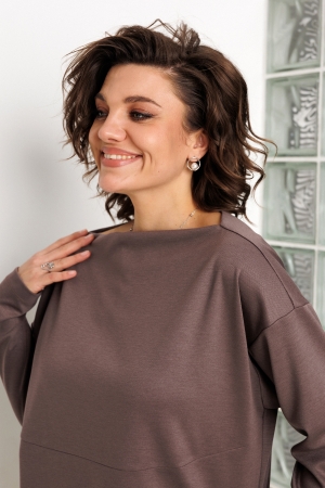 Блуза женская 4158 фиолетовый кварц