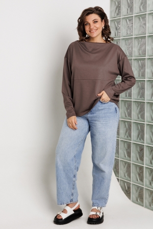 Блуза женская 4158 фиолетовый кварц