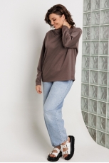 Блуза женская 4158 фиолетовый кварц