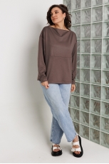 Блуза женская 4158 фиолетовый кварц