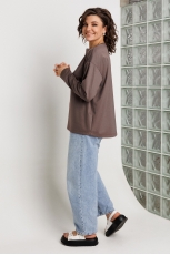 Блуза женская 4158 фиолетовый кварц