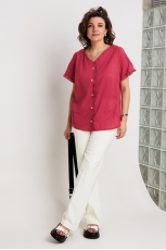 Блуза женская 4160 рубин