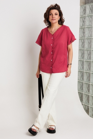 Блуза женская 4160 рубин