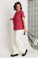 Блуза женская 4160 рубин