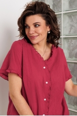 Блуза женская 4160 рубин