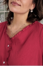 Блуза женская 4160 рубин