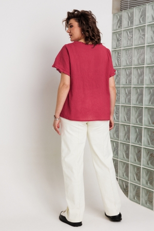 Блуза женская 4160 рубин