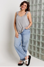 Блуза женская 4162 пепел