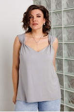 Блуза женская 4162 пепел