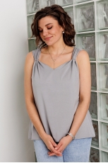 Блуза женская 4162 пепел