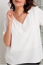 Блуза женская 4166 белый