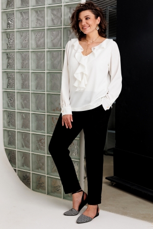 Блуза женская 4167 белый