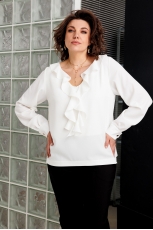 Блуза женская 4167 белый