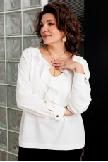 Блуза женская 4167 белый