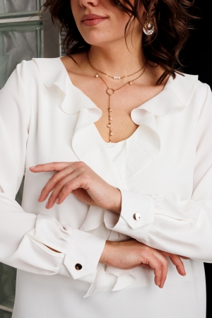 Блуза женская 4167 белый