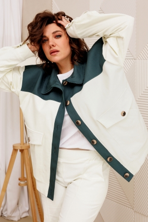 Жакет 2018 молочный