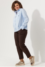 Блуза женская 4107 голубой