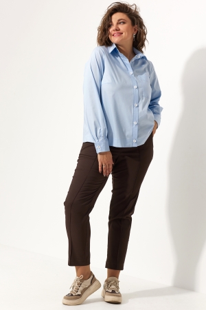 Блуза женская 4107 голубой