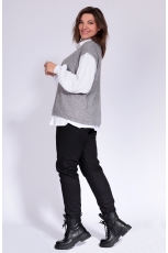 Жилет женский 7007 серый