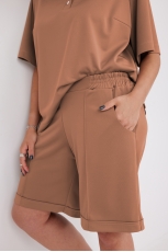 Шорты женские 8004 терракот