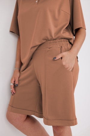 Шорты женские 8004 терракот