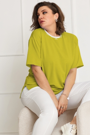 Блуза женская 4086 травяной