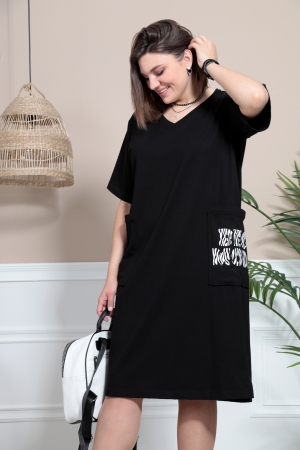 Платье 1014 чёрный