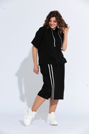 Блуза  женская 4001 чёрный