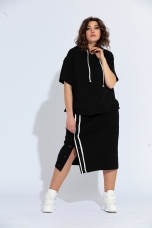 Блуза  женская 4001 чёрный