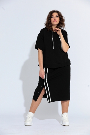 Блуза  женская 4001 чёрный