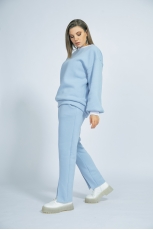 Брюки женские 6009 голубой