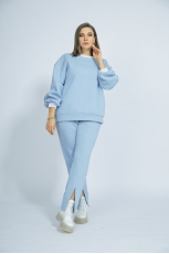 Брюки женские 6009 голубой