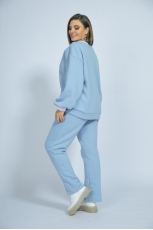 Брюки женские 6009 голубой