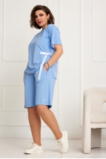 Комплект женский 3055  голубой