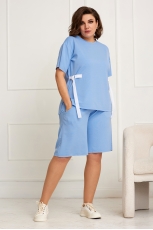 Комплект женский 3055  голубой