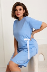 Комплект женский 3055  голубой