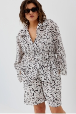 Комплект женский 3062 сердечный принт