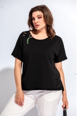 Блуза женская 4003 чёрный