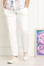 Брюки женские 6045 молочный