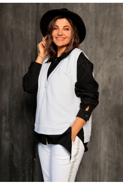 Жилет женский 7006 белый