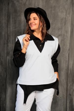 Жилет женский 7006 белый