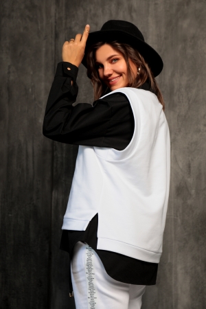 Жилет женский 7006 белый