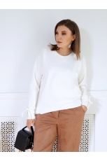 Свитшот женский 4009 молочный