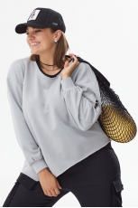 Свитшот женский 4065  пепел
