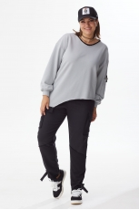 Свитшот женский 4065  пепел