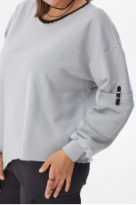 Свитшот женский 4065  пепел