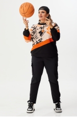 Блуза женская 4075 оранж