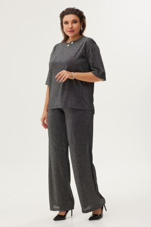 Блуза женская 4080 серебро