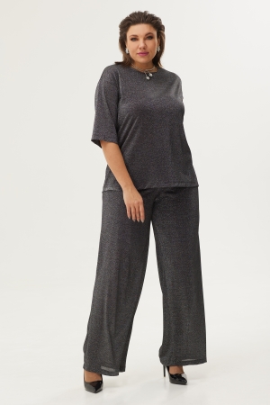 Блуза женская 4080 серебро