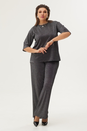 Блуза женская 4080 серебро